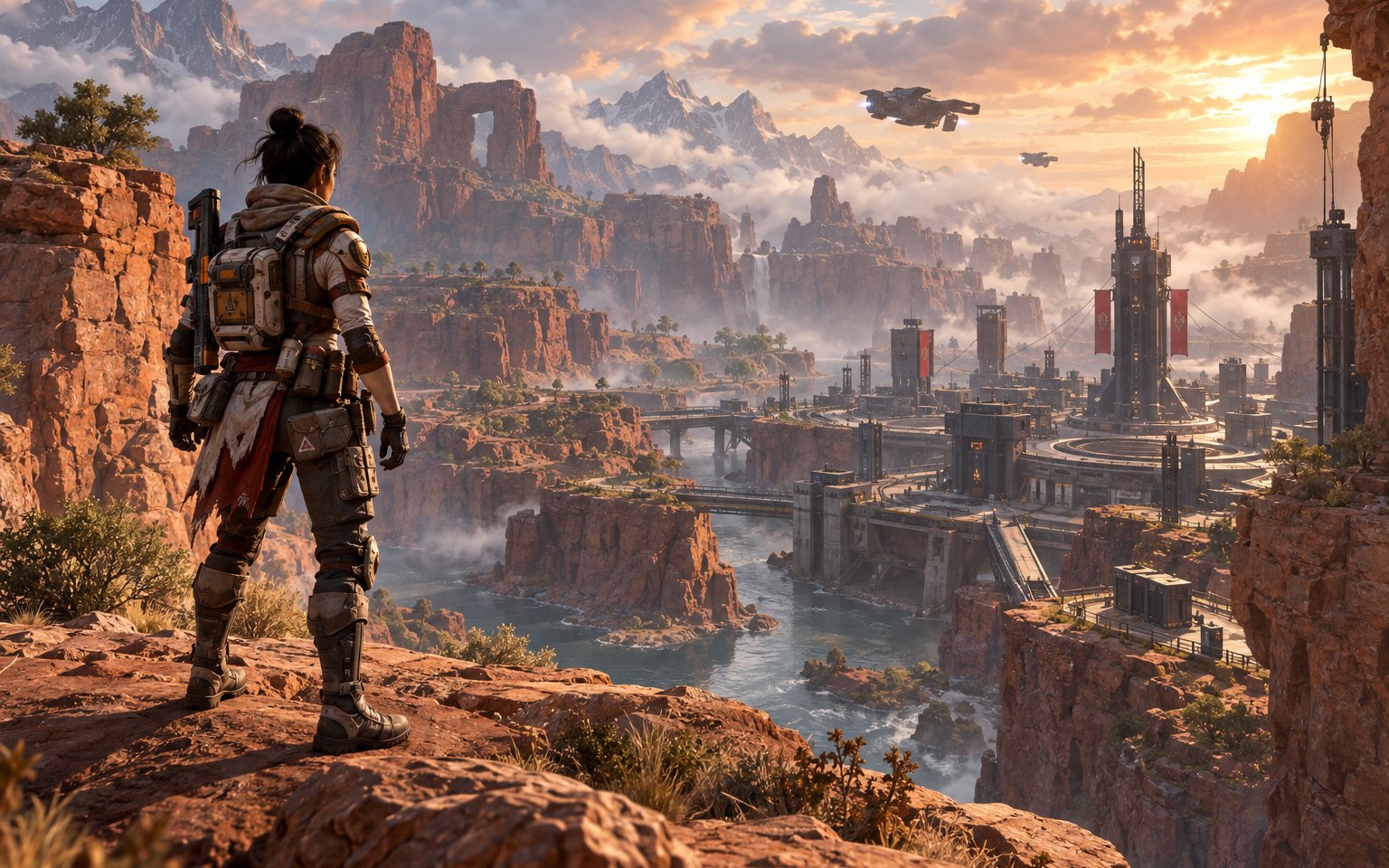 Original generated concept art for Apex Legends