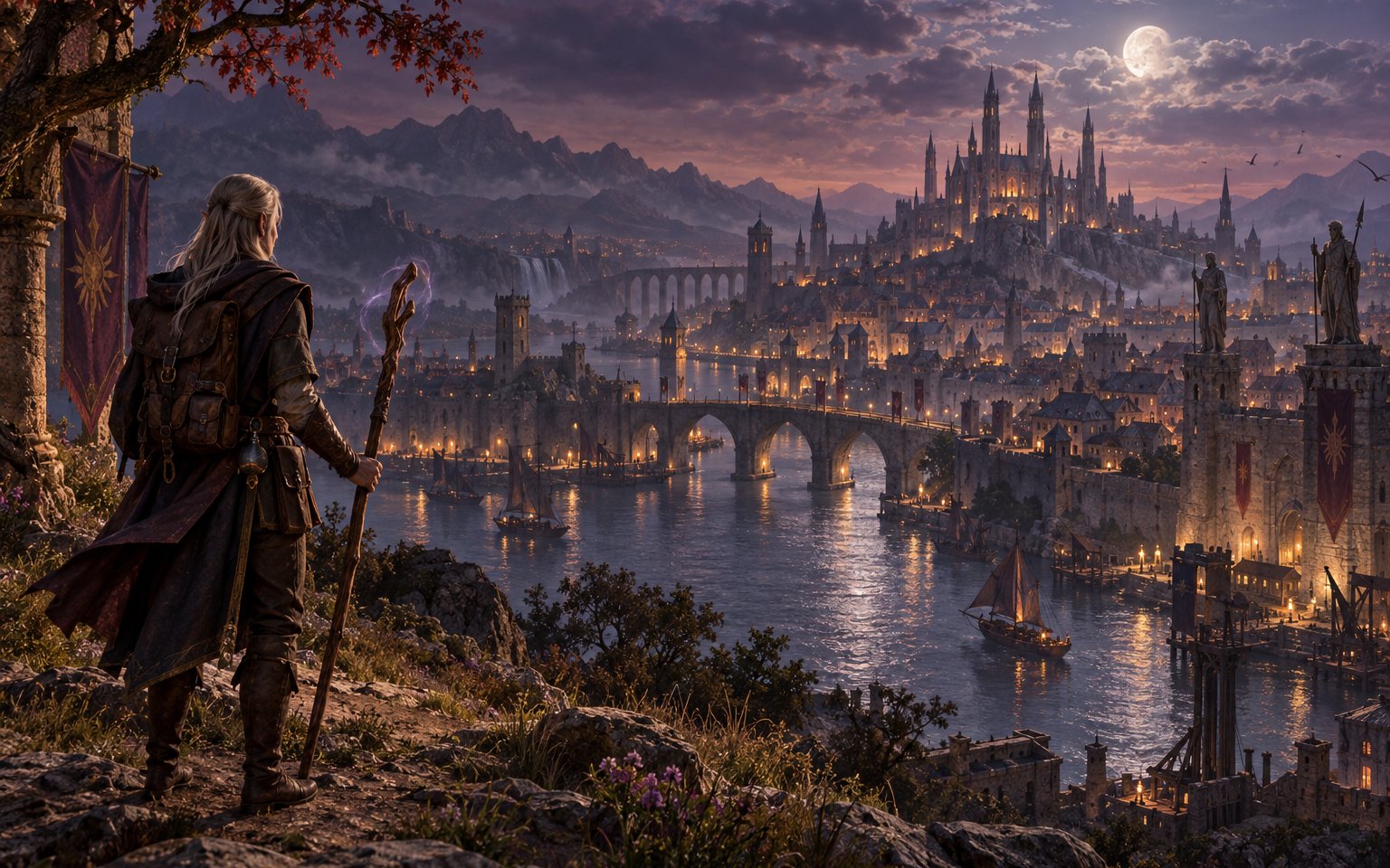 Original generated concept art for Baldur’s Gate 3