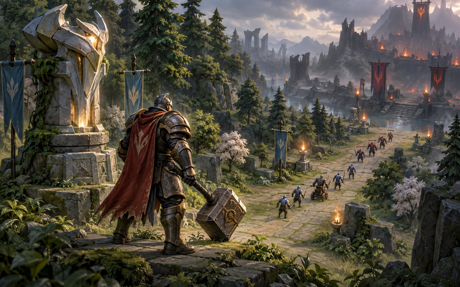 Original generated concept art for Dota 2