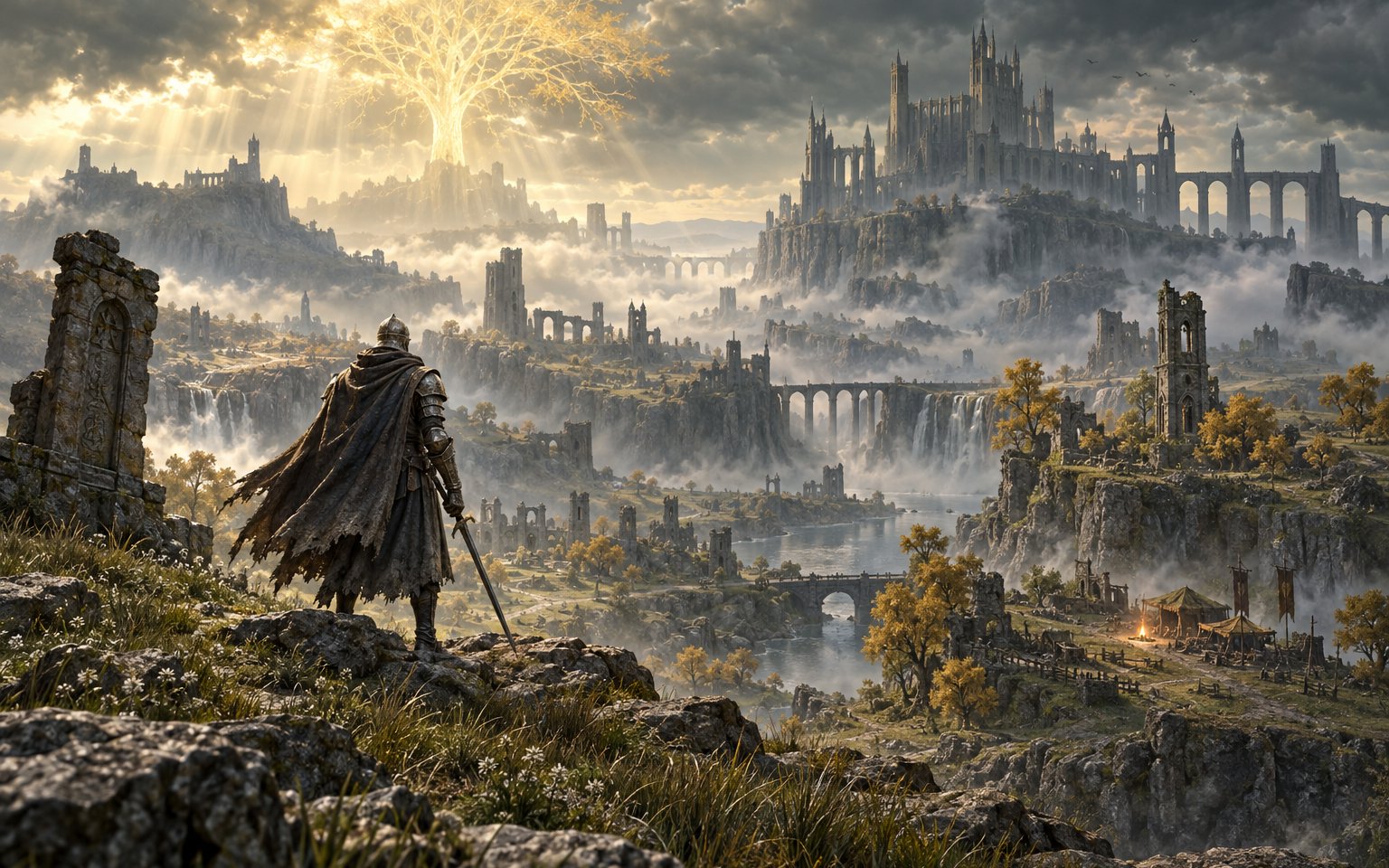 Original generated concept art for Elden Ring