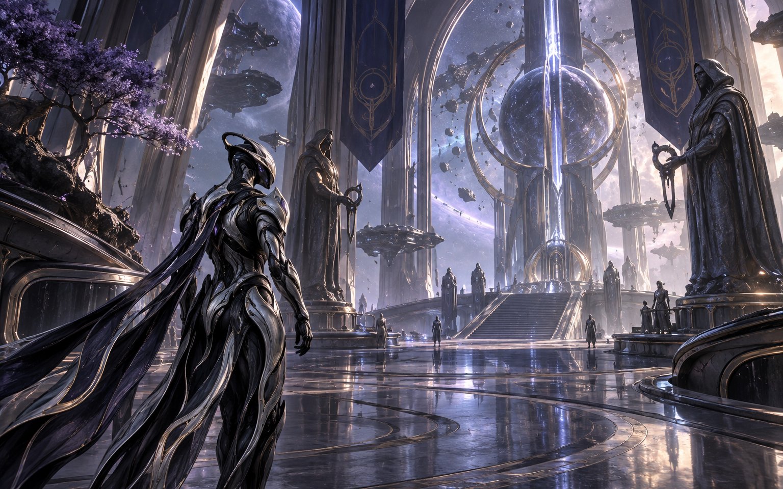 Original generated concept art for Warframe