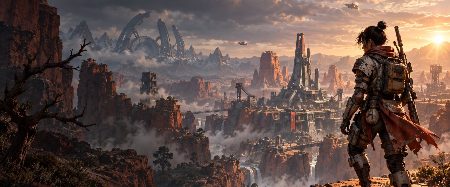 Original generated concept art for Apex Legends