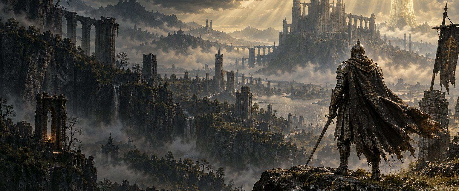Original generated concept art for Elden Ring