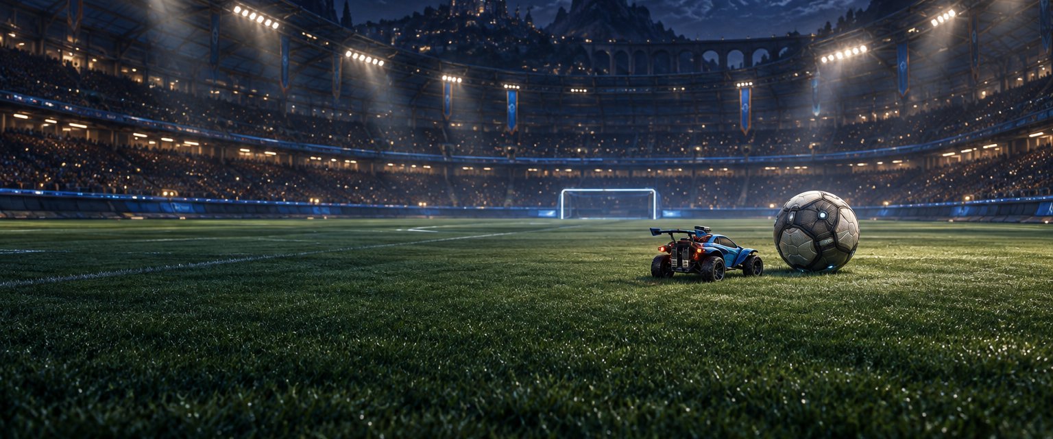 Original generated concept art for Rocket League